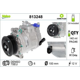 VALEO 813248 Компресор кондиціонера VALEO 813248