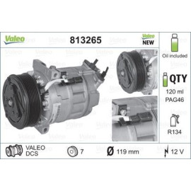Компресор кондиціонера VALEO 813265
