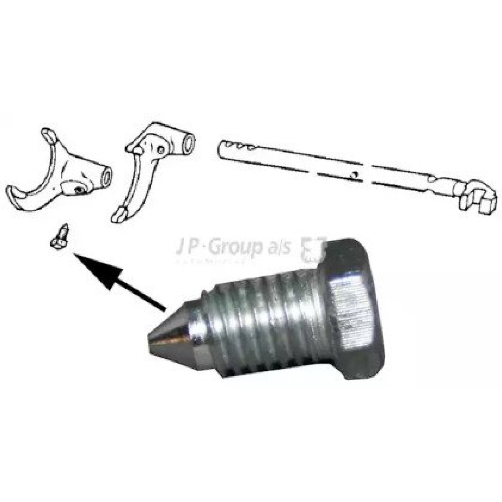 Болт JP GROUP 8133000500