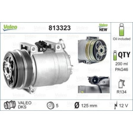Компресор кондиціонера VALEO 813323
