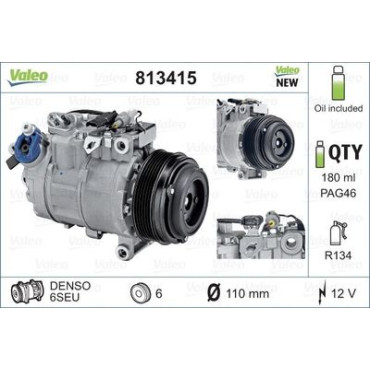 Компресор кондиціонера VALEO 813415