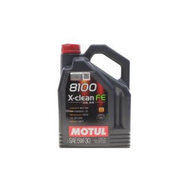 Олива моторна 100% синтетична для авто 8100 X-Clean FE 5W30 5L MOTUL 814151