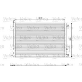 VALEO 814155 Радиатор кондиционера VALEO 814155