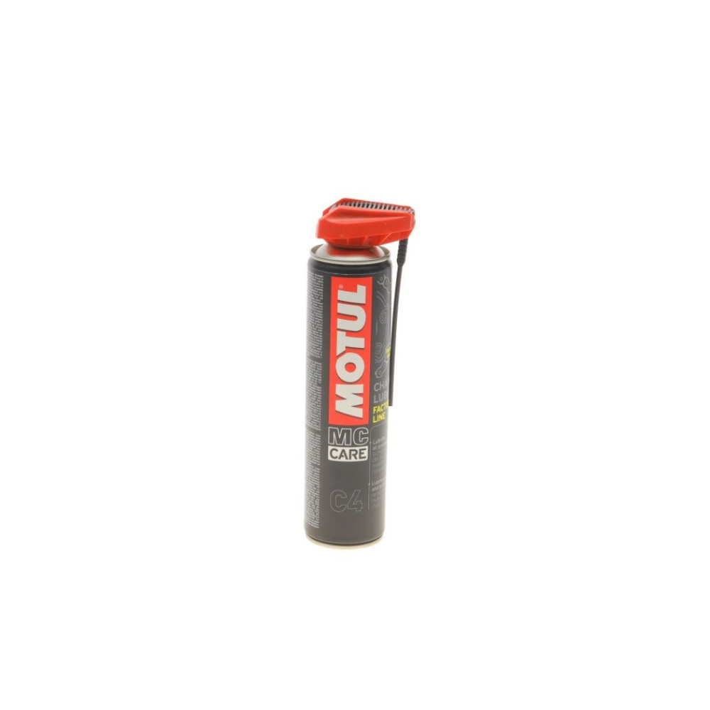 Масло всех типов цепей дорожных спортивных мотоциклов C4 Chain Lube Factory Line 400ml MOTUL 815616
