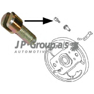 Винт JP GROUP 8163850406
