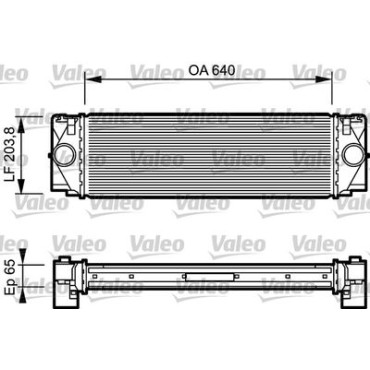 Інтеркулер VALEO 817994
