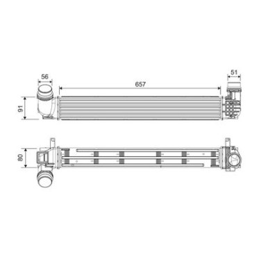 Интеркуллер VALEO 818878