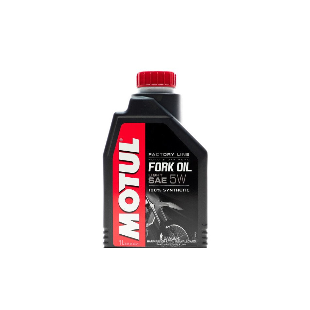 Олива вилочна 100% синтетична Fork Oil Light FL 5W 1L MOTUL 821801