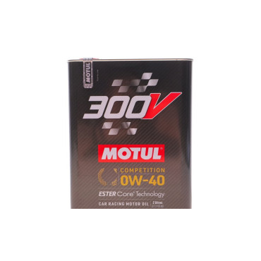 Олива моторна 100% синтетична естерова для авто 300V Competition 0W40 2L MOTUL 826302