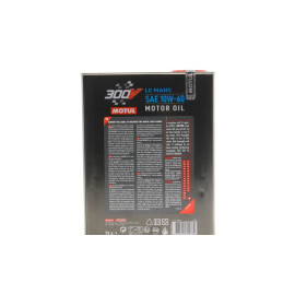 Олива моторна 100% синтетична естерова для авто 300V Le Mans 10W60 2L MOTUL 827002