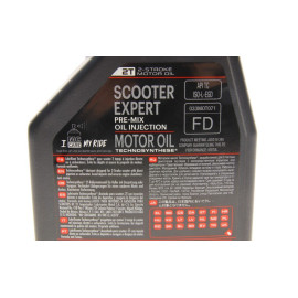 Олива моторна Scooter Expert 2T, 1л. MOTUL 831801