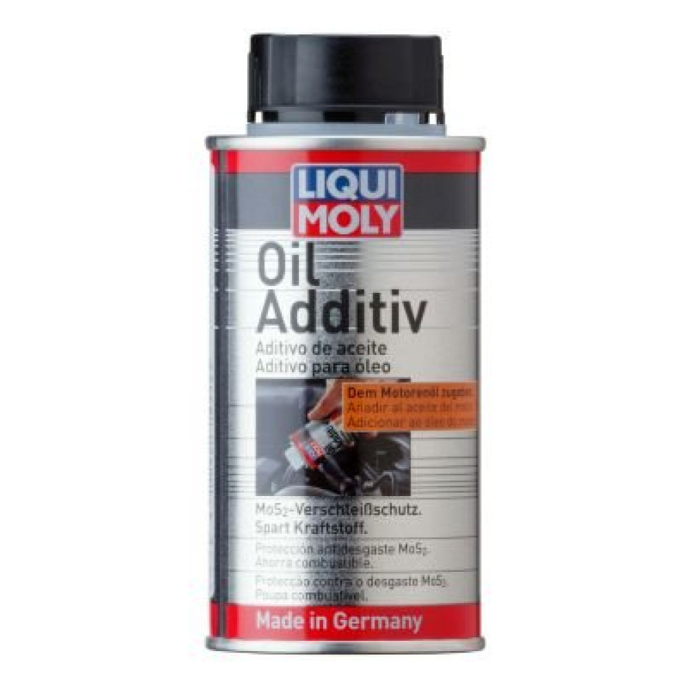 Антифрикційна присадка до моторної оливи з MoS2 OIL ADDITIV 0,125л LIQUI MOLY 8352