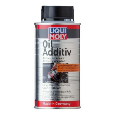 Антифрикційна присадка до моторної оливи з MoS2 OIL ADDITIV 0,125л LIQUI MOLY 8352