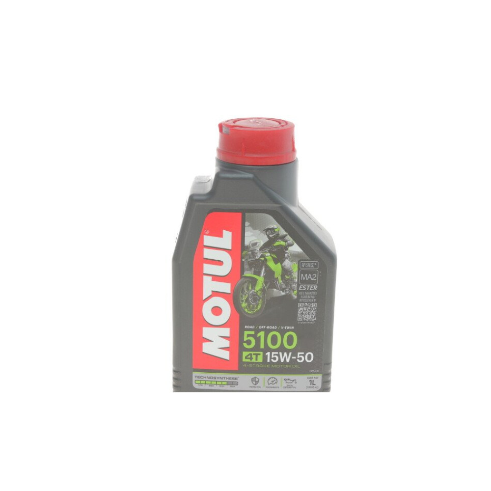 Олива моторна 5100 4T 15W-50, 1л. MOTUL 836711