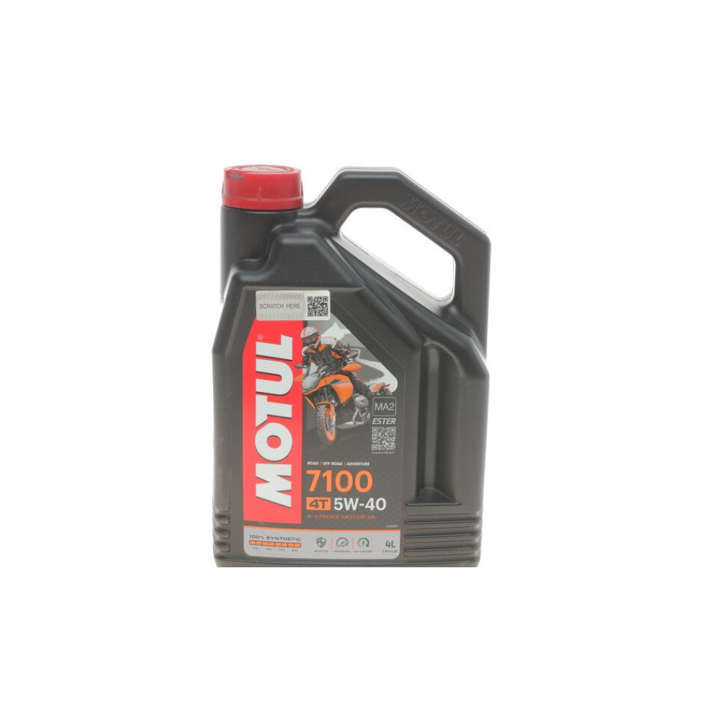 Масло 7100 4T SAE 5W40 4х4 L MOTUL 838041