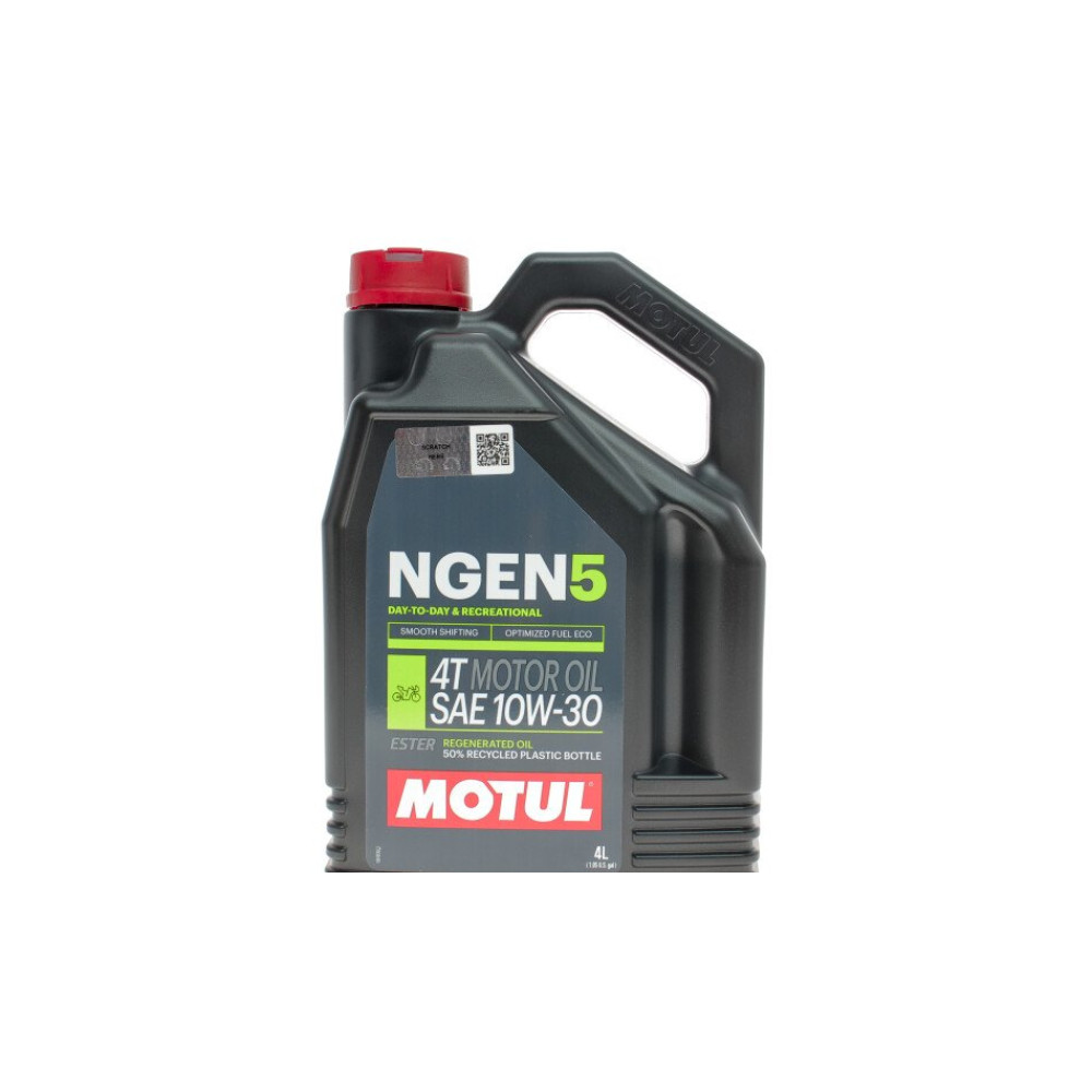 Олива для 4-х тактних двигунів синтетична естерова NGEN 5 10W30 4T 4L MOTUL 839041