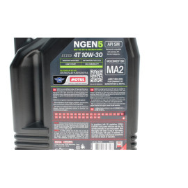 Олива для 4-х тактних двигунів синтетична естерова NGEN 5 10W30 4T 4L MOTUL 839041