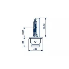 Автолампа ксенонова Narva 84006