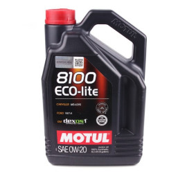 Масло 8100 Eco-lite SAE 0W20 4х4 L MOTUL 841154