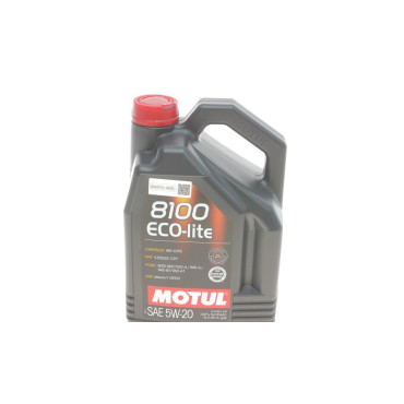 Масло моторное 8100 Eco-Lite 5W-20, 5л. MOTUL 841451
