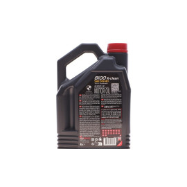 Масло моторное 100% синтетическое для авто 8100 X-clean 5W40 4L MOTUL 843450
