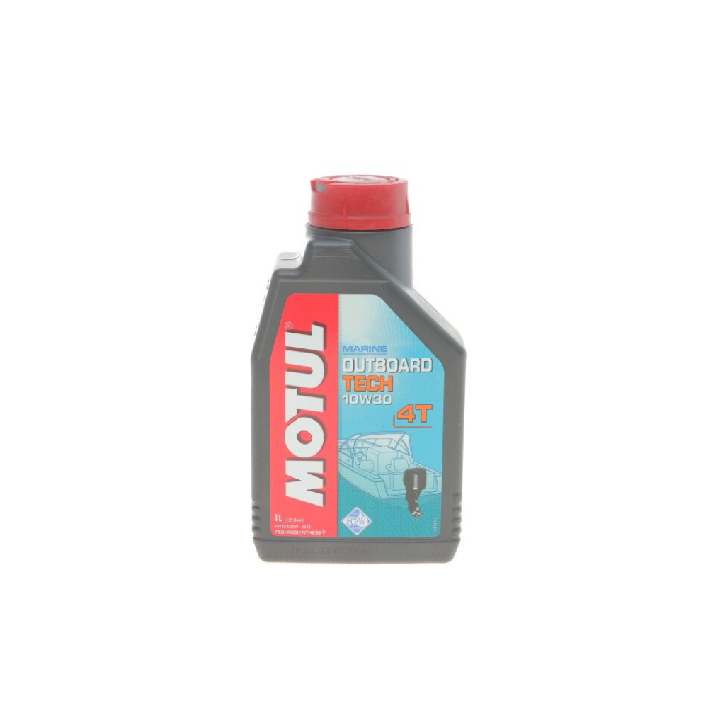 Олива моторна Outboard Tech 4T 10W-30, 1л. MOTUL 852111