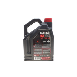 Масло Marine Tech 4T SAE 25W40 4X5 L MOTUL 853151