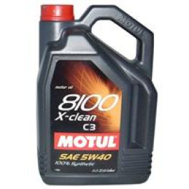 Олива моторна 8100 X-Clean Gen2 5W-40, 5л. MOTUL 854151