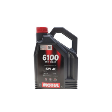 Олива моторна Technosynthese для авто 6100 Syn-clean 5W40 4L MOTUL 854350