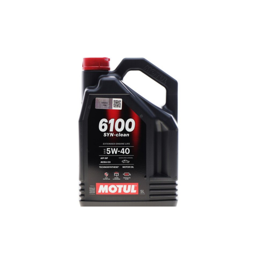 Олива моторна Technosynthese для авто 6100 Syn-clean 5W40 5L MOTUL 854351
