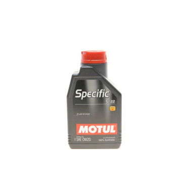 Масло моторное синтетическое Specific 5122 SAE 0W20 12x1 L MOTUL 867601
