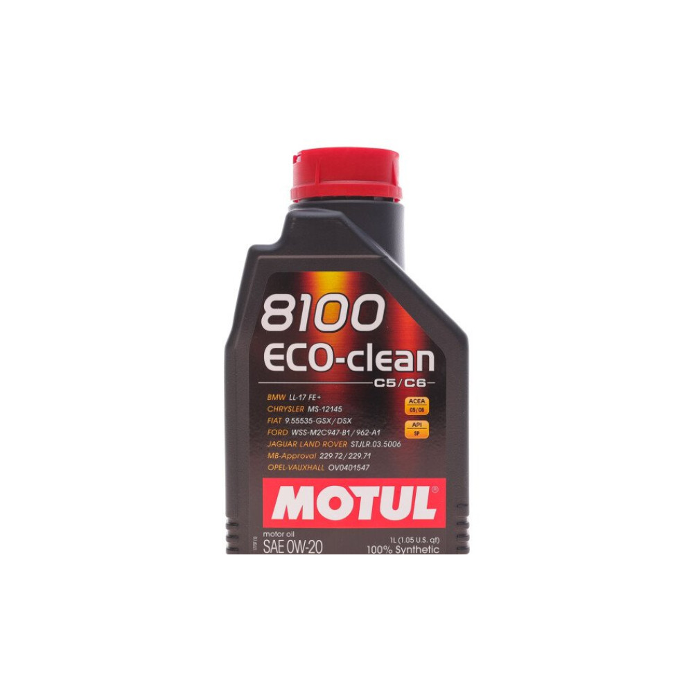 Олива моторна 8100 Eco-Clean 0W-20, 1л. MOTUL 868111