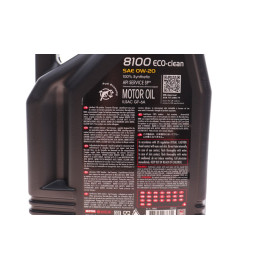 Масло 8100 ECO-CLEAN 0W20 4X5L MOTUL 868151