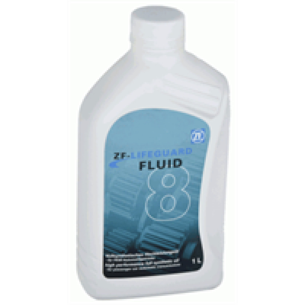 Масло трансмиссионное LIFEGUARDFLUID 8 емкостью 1л ZF 8704002