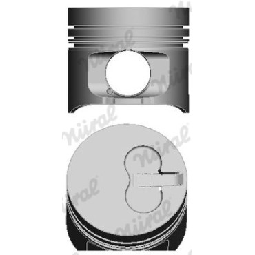 Поршень Nural 8711240000