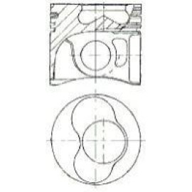 Поршень Nural 8711490090