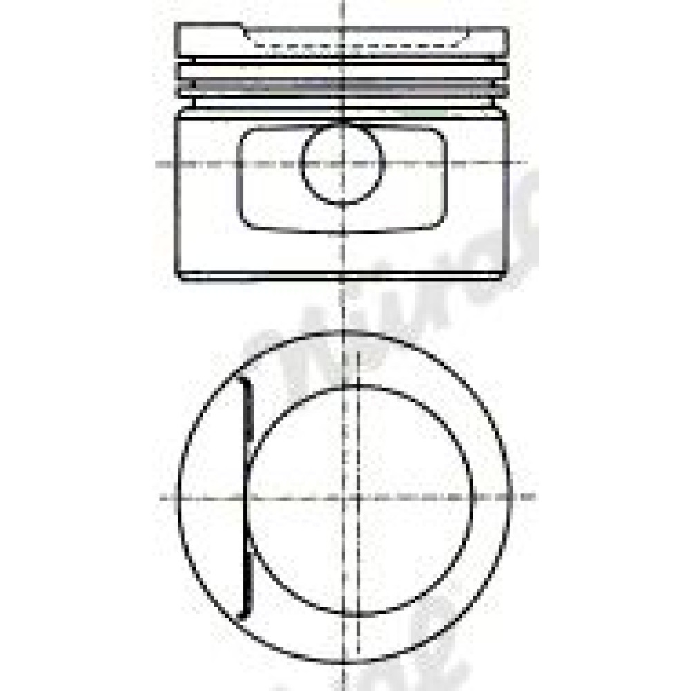 Поршень Nural 8730690700