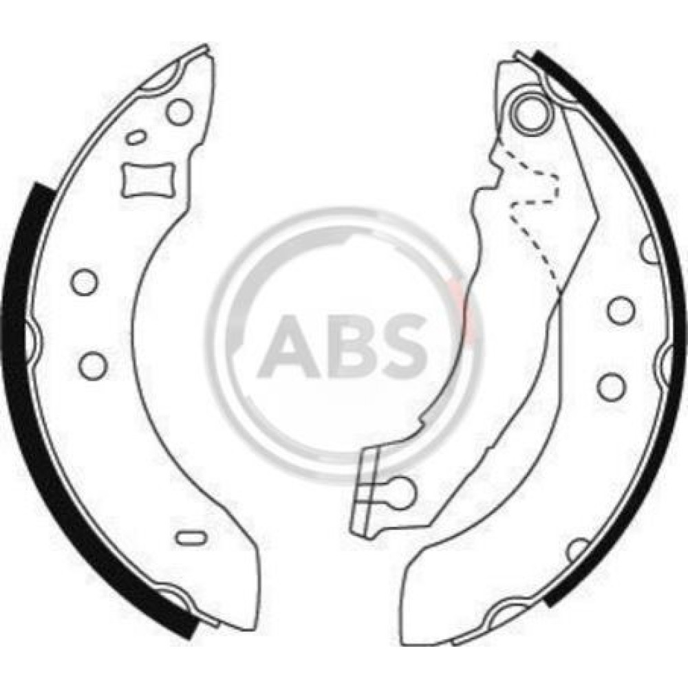 Гальмівні колодки задні ABS 8793
