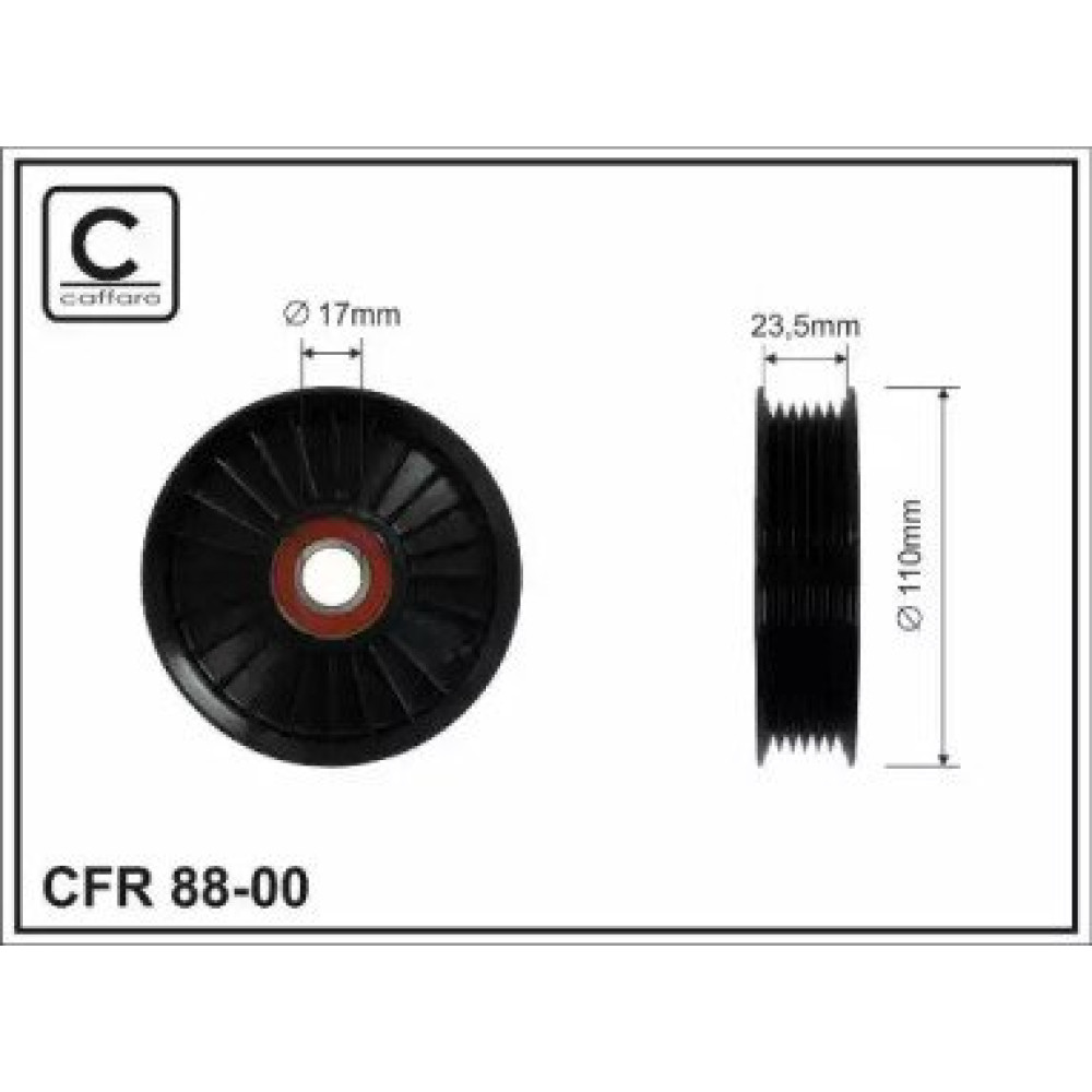 ролик CAFFARO 8800