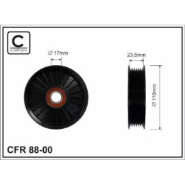 ролик CAFFARO 8800
