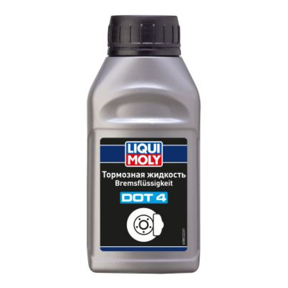 Рідина гальмівна BREMSFLUSSIGKEIT DOT 4 0,25л LIQUI MOLY 8832