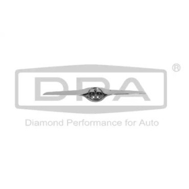 Решітка радіатора без емблеми верхня DPA 88530057102