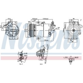Компресор кондиціонера First Fit NISSENS 891012