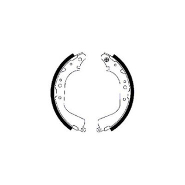 Колодки тормозные барабанные комплект HELLA PAGID 8db355002131