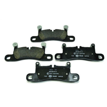 Колодки тормозные дисковые, задняя ось HELLA 8db355015101