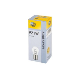 Лампа накаливания HEAVY DUTY P21W 24V 21W BA 15s HELLA 8ga002073241