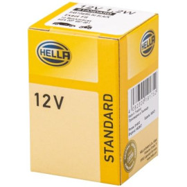 лампа накаливания, T5 12V 1,2W BAX 10d/B 8,5d Blue Lightack HELLA 8ga007997031