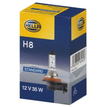 Автолампа H8 12V 35W PGJ19-1 HELLA 8gh008356121