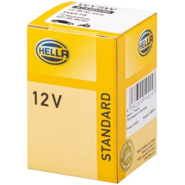 Автолампа T10 12V 5W WY5W HELLA 8gp003594541