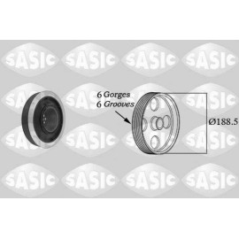 SASIC 9001805 Шкив приводного ременя SASIC 9001805